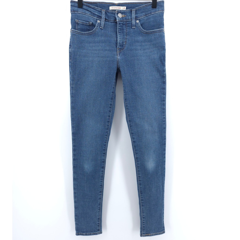Levis Womens Jeans 311 Shaping Skinny‎ 25 Blue Medium Wash Denim